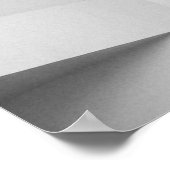 Weißwürfel Poster (Ecke)