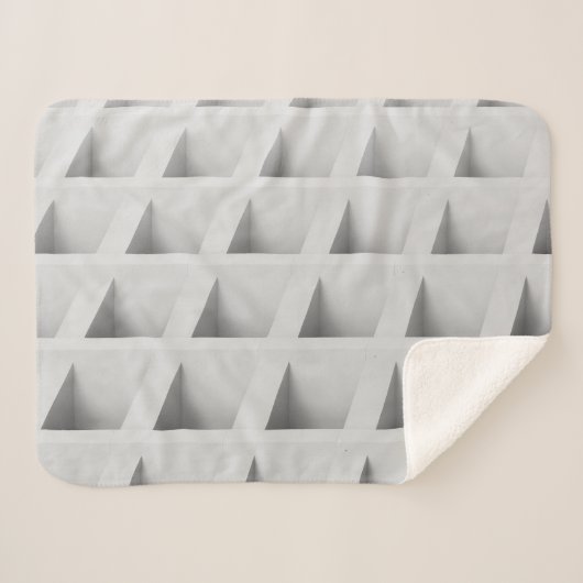 Weißwürfel Sherpadecke (Vorderseite (Horizontal))