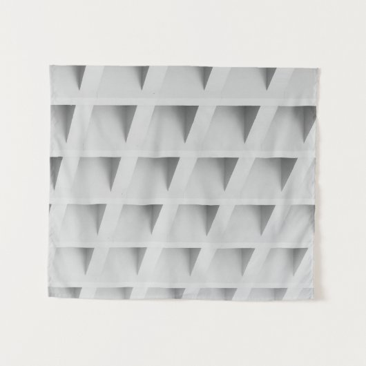 Weißwürfel Wandteppich (Vorderseite (Horizontal))
