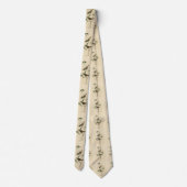 Weißwurzelammer, Audubons Vögel von Amerika Krawatte (Rückseite)