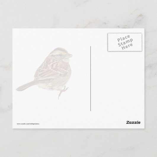 Weißwurzelammer Postkarte (Rückseite)