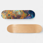 Weit auseinander gezogener Staat Skateboard (Horizontal)