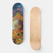 Weit auseinander gezogener Staat Skateboard (Vorderseite)