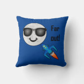 Weit aussehend - Kissen 16 Zoll x 16 Zoll (Rückseite)