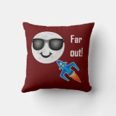 Weit aussehend - Kissen 16 Zoll x 16 Zoll (Rückseite)