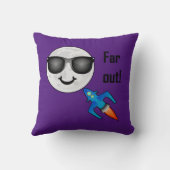 Weit aussehend - Kissen 16 Zoll x 16 Zoll (Rückseite)