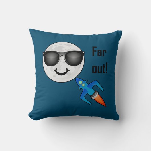 Weit aussehend - Kissen 16 Zoll x 16 Zoll (Vorderseite)