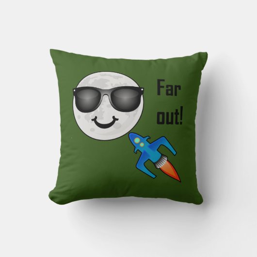 Weit aussehend - Kissen 16 Zoll x 16 Zoll (Vorderseite)