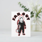 Weit draußen postkarte (Stehend Vorderseite)