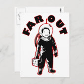 Weit draußen postkarte (Vorne/Hinten)