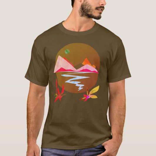 Weit draußen T-Shirt (Vorderseite)