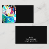 Weit entfernt visitenkarte (Vorne/Hinten)