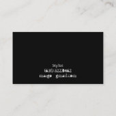 Weit entfernt visitenkarte (Rückseite)