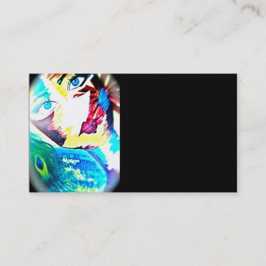 Weit entfernt visitenkarte (Vorderseite)