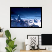 Weit hinter dem Himmel Poster (Heimbüro)