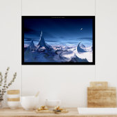 Weit hinter dem Himmel Poster (Küche)