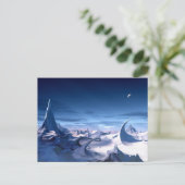 Weit hinter dem Himmel Postkarte (Stehend Vorderseite)