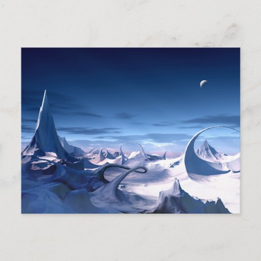 Weit hinter dem Himmel Postkarte (Vorderseite)