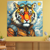 WEIT IN DIE SCHWANKUNGEN UND ÜBER 7 LEINWANDDRUCK (Insitu (Wohnzimmer))