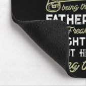 Weit jenseits des Rechts einer holenden Phantastis Mousepad (Ecke)