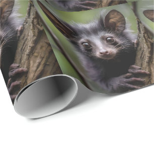 "Weit Mit Augen Auge in einem Baum" Geschenkpapier