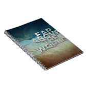 Weit oben notizblock (Rechte Seite)