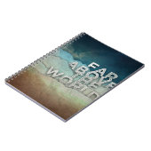 Weit oben notizblock (Linke Seite)