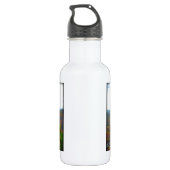 Weit oberhalb von Chimney Rock Trinkflasche (Rückseite)