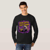 Weit offen oder stillgelegt lustiges Drag-Racing-A T-Shirt (Vorne ganz)