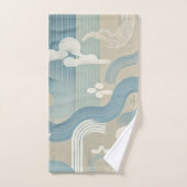 Weit östliches Design Badhandtuch Set (Handtuch)