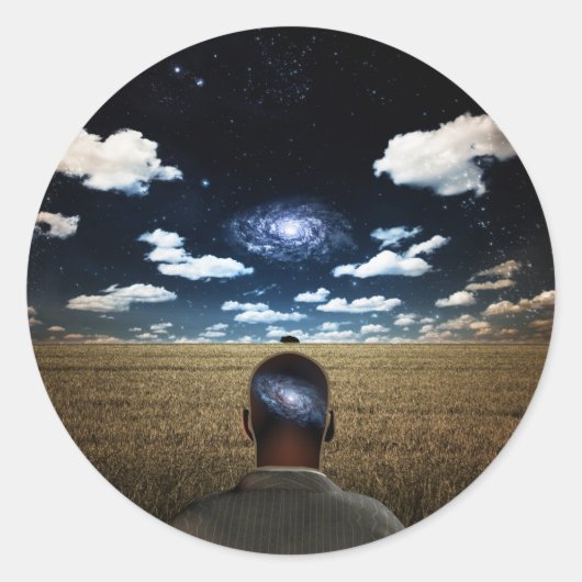 weit runder aufkleber (Vorderseite)