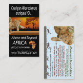 Weit über/Christine Visitenkarten Visitenkarte (Vorne/Hinten)