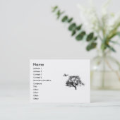 weit und weg visitenkarte (Stehend Vorderseite)