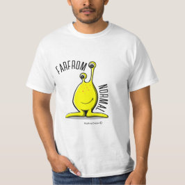 WEIT VOM NORMALEN ZWEI-MIT AUGEN MONSTER-SHIRT T-Shirt