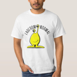 WEIT VOM NORMALEN ZWEI-MIT AUGEN MONSTER-SHIRT T-Shirt