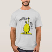 WEIT VOM NORMALEN ZWEI-MIT AUGEN MONSTER-T - SHIRT (Vorderseite)