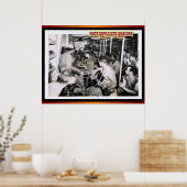 WEIT VON ZUHAUSE AUF DEM SCHIFF 1944 POSTER (Küche)