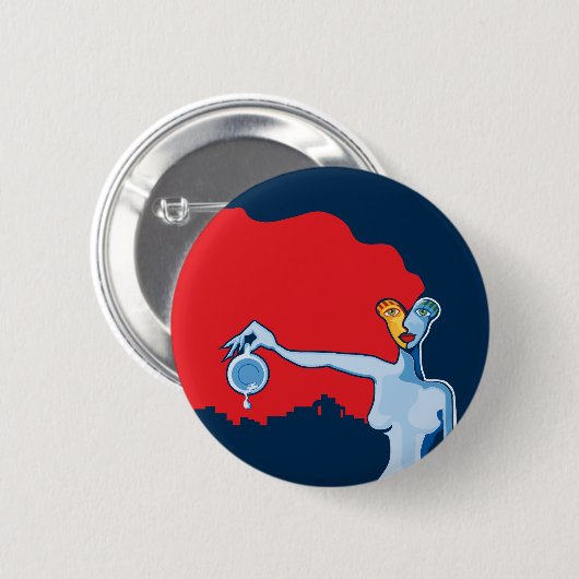 weit wach button (Vorne & Hinten)