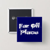 Weit weg vom Platz Button (Vorne & Hinten)