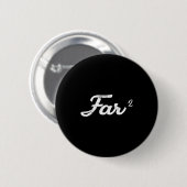 Weit zum Quadrat schwedischer oder dänischer Opa l Button (Vorne & Hinten)