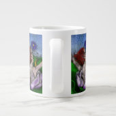Weitab-Blumen-Jumbo-Mug Jumbo-Tasse (Rückseite)