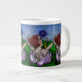 Weitab-Blumen-Jumbo-Mug Jumbo-Tasse (Vorderseite Rechts)