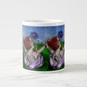 Weitab-Blumen-Jumbo-Mug Jumbo-Tasse (Vorderseite)