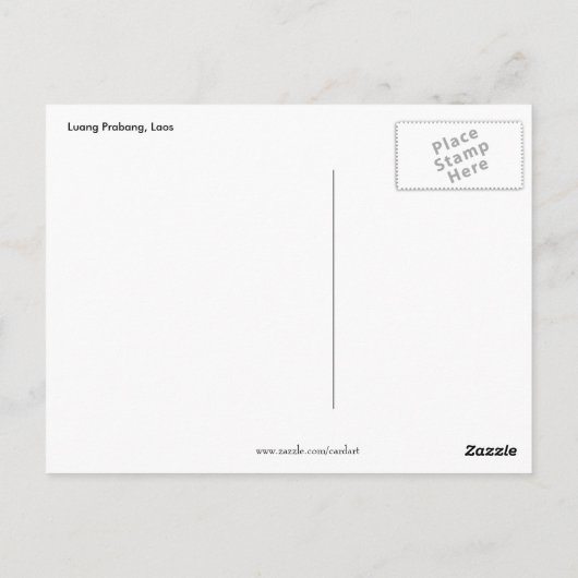 Weitdach Postkarte (Rückseite)