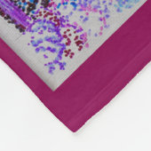 Weite heraus Nacht Fleecedecke (Ecke)