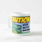 Weite Stimmungsschwankungen Kaffeetasse (Vorderseite Links)