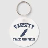 Weite Strecke und Feld Schlüsselanhänger (Vorderseite)