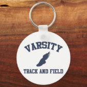 Weite Strecke und Feld Schlüsselanhänger (Vorderseite)