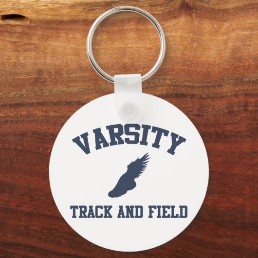 Weite Strecke und Feld Schlüsselanhänger (Vorderseite)