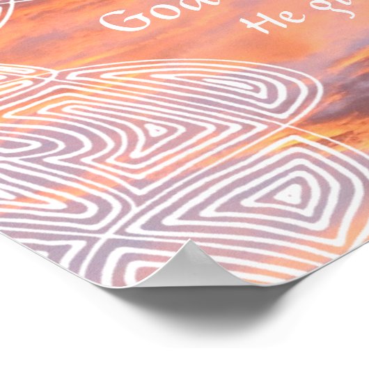 Weiten Poster (Ecke)